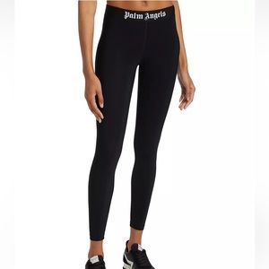 PALM ANGELS CLASSIC LOGO LEGGINGS SIZE S